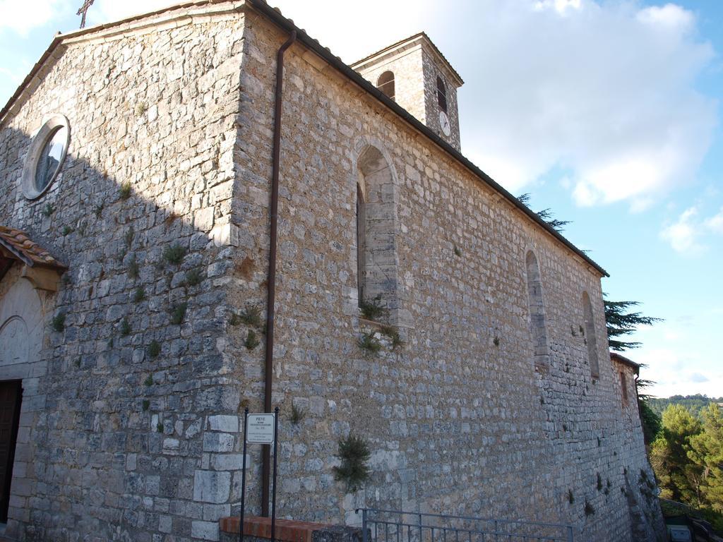 Locanda La Pieve Semproniano Bagian luar foto